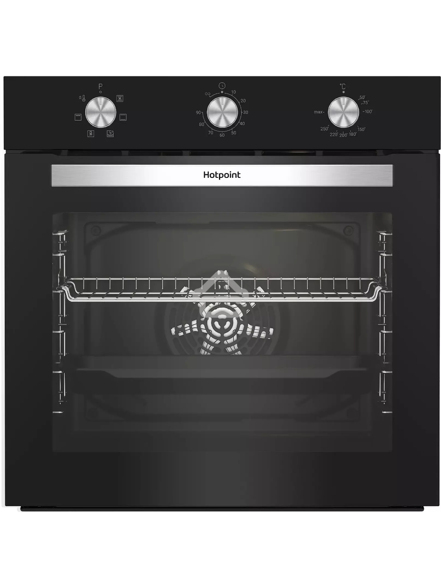 Духовой шкаф электрический встраиваемый Hotpoint HETF 614 JH BL черный