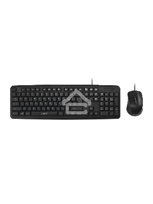 Комлект (клавиатура + мышь) CBR KB SET 710 проводной, USB, 104 клавиши, длина кабеля 1,8 м