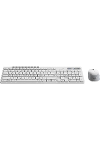 Комплект беспроводной Genius Smart KM-8230 WHITE, клавиатура+мышь, USB, 1 мини-ресивер на оба устройства. Клавиатура: 104 клавиши кнопка SmartGenius, клавиши т