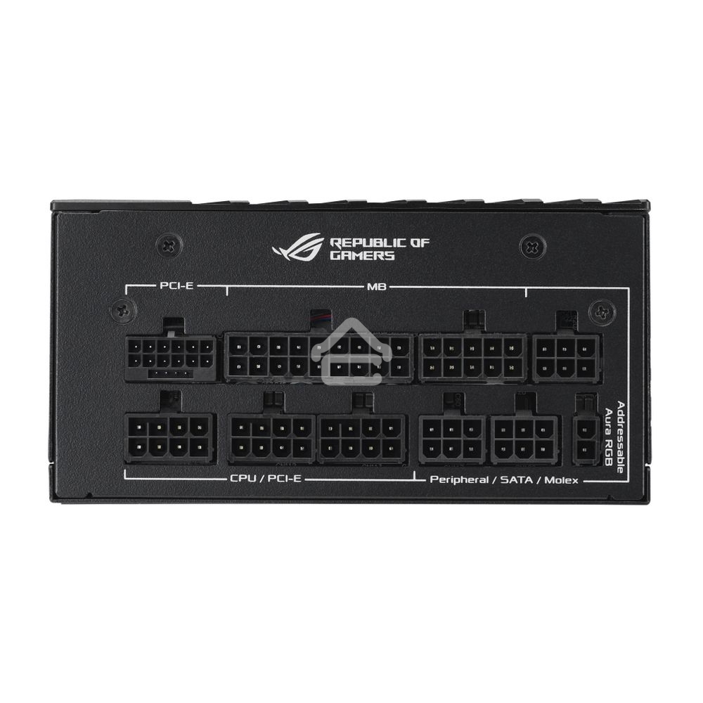 Блок питания ASUS ROG-LOKI-1000P-SFX-L GAMING (90YE00N1-B0NA00), 1000Вт, 80 PLUS Platinum, 135мм, модульный, серый и черный