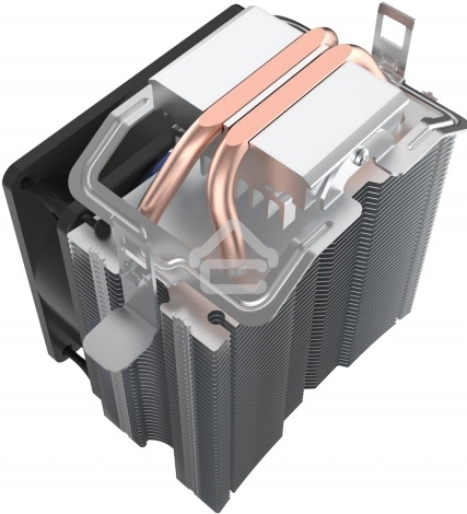 Кулер PCCooler S93 V2 S775/115X/AM2/AM3/AM4/FM1/FM2 (40 шт/кор, TDP 102W, вент-р 90мм, 2 тепловые трубки 6мм, 2200RPM, 22dBa)