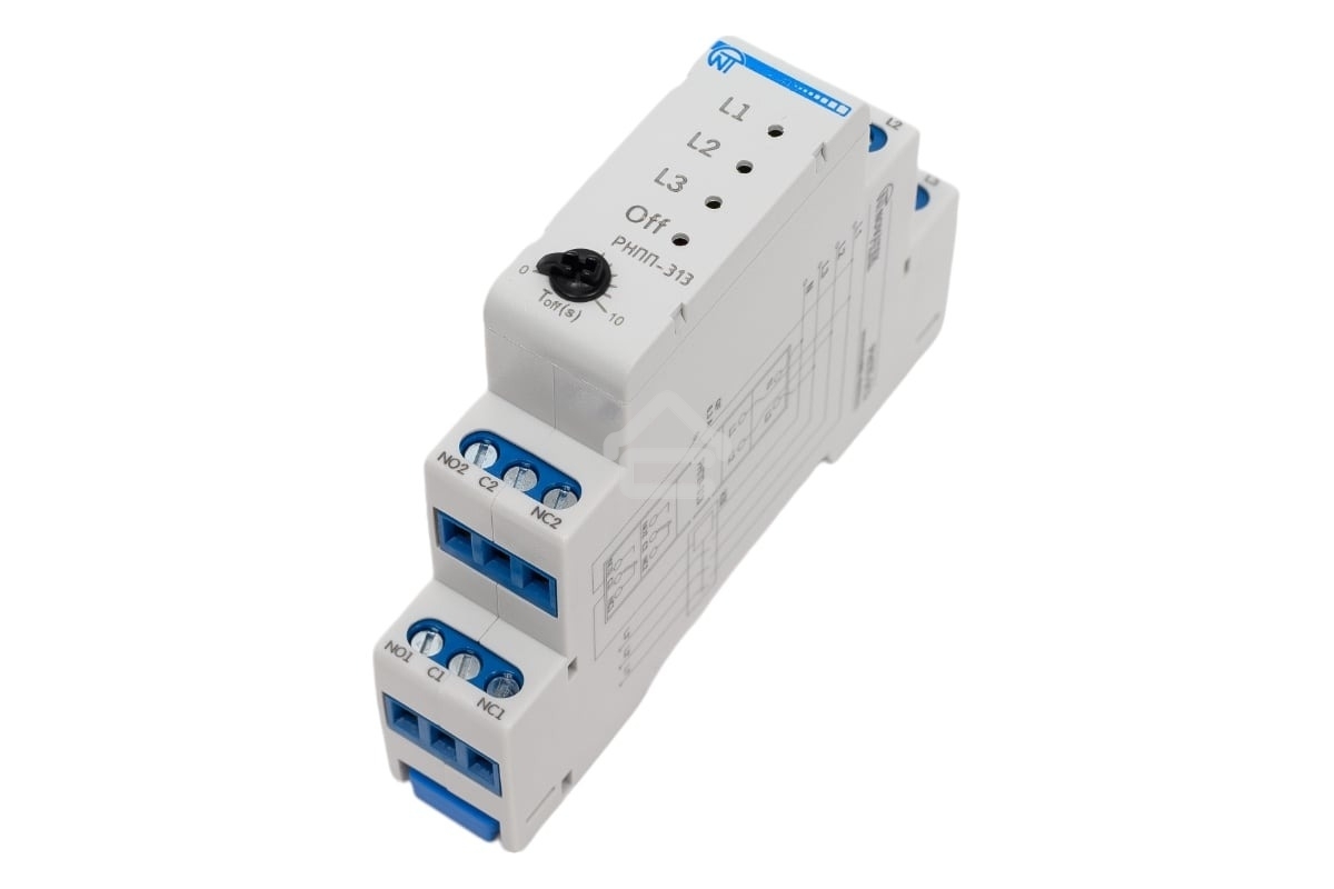 Реле напряжения, перекоса и последовательности фаз Новатек-Электро РНПП-313