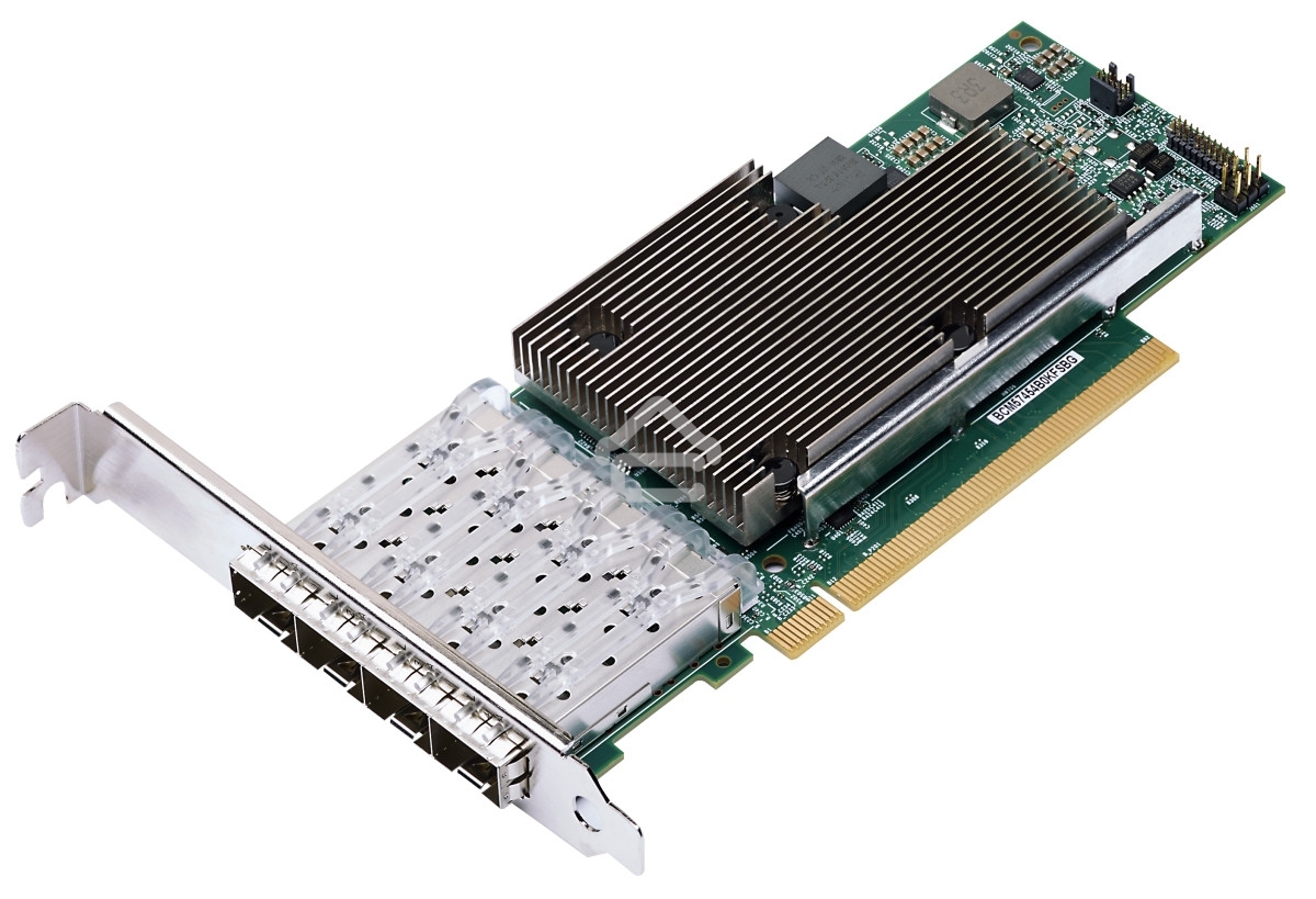 Сетевой адаптер Lenovo ThinkSystem Broadcom 57454 10/25GbE SFP28 4-port PCIe Ethernet Adapter V2