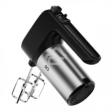 Миксер BQ MX323 Steel-black, Мощность 500 Вт, 6 скоростных режимов, Режим ТУРБО
