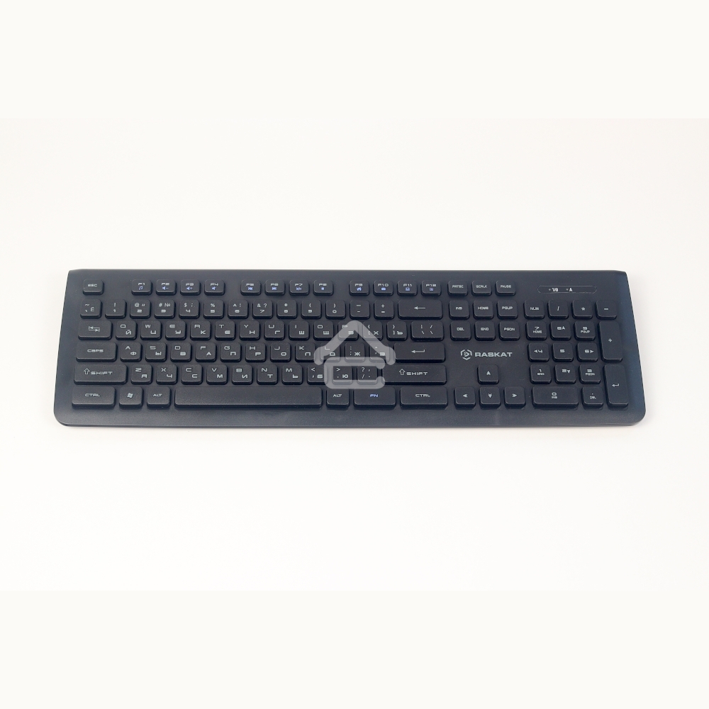 Комплект клавиатура и мышь ACD Комплект беспроводной Raskat BX6200 ACD-BX6200-RBB Клавиатура Raskat AX620 черная, 103 клавиши, ACD-BX6200-RBB защита от влаги, Мышь Raskat MX36 черная, оптическая, 1200dpi, 3 кнопки, 2.4GHz USB Nano до 10м, brown box 20