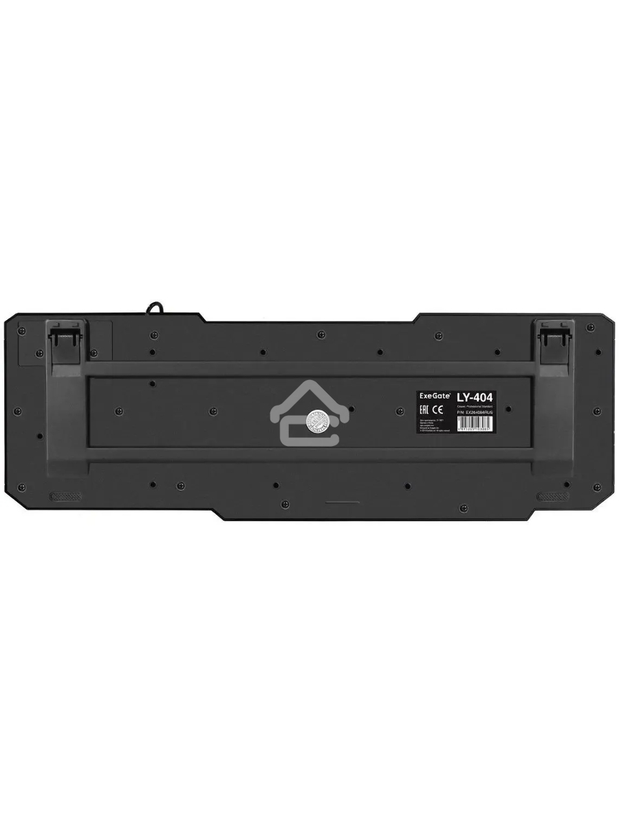Клавиатура ExeGate LY-404 (EX264084RUS) проводная, USB, черный