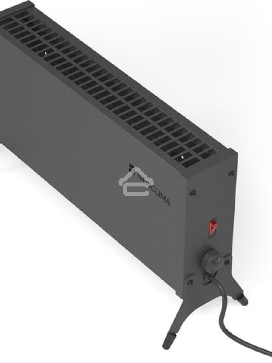 Конвектор Neoclima Nano 1000B черный, 1000 Вт, 15 м2, термостат
