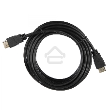 Кабель ACD-DHHM1-50B HDMI 1.4, Golden Plated,19m/19m, черный, 5м (742200)