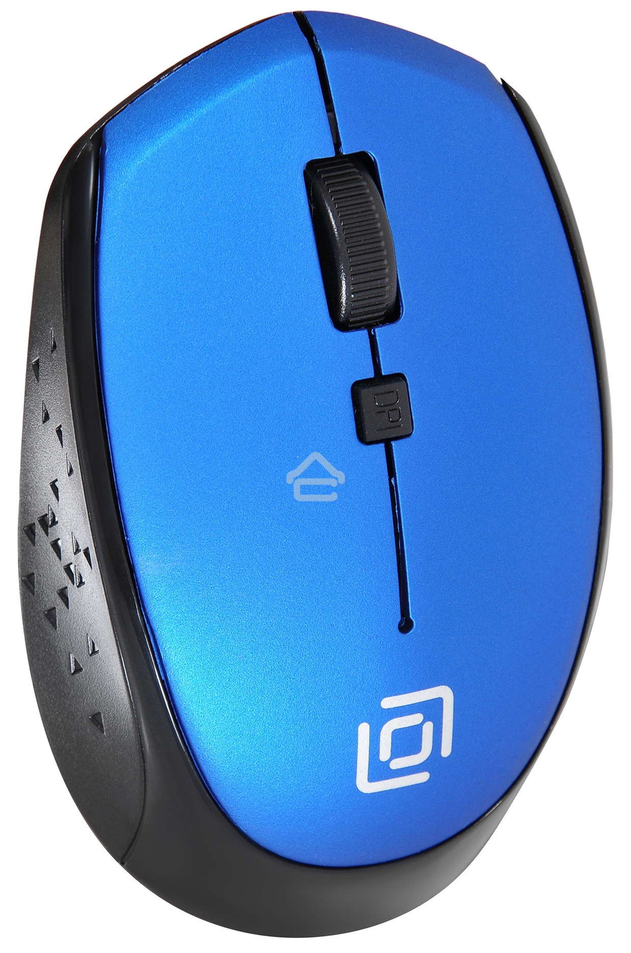 Мышь беспроводная Oklick 488MW синий/черный, 1600 dpi, радиоканал, USB, кнопки - 4