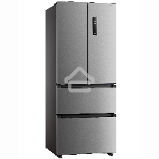 Холодильник Бирюса FD 431 I нержавеющая сталь трехкамерный 244/147 л морозилка снизу