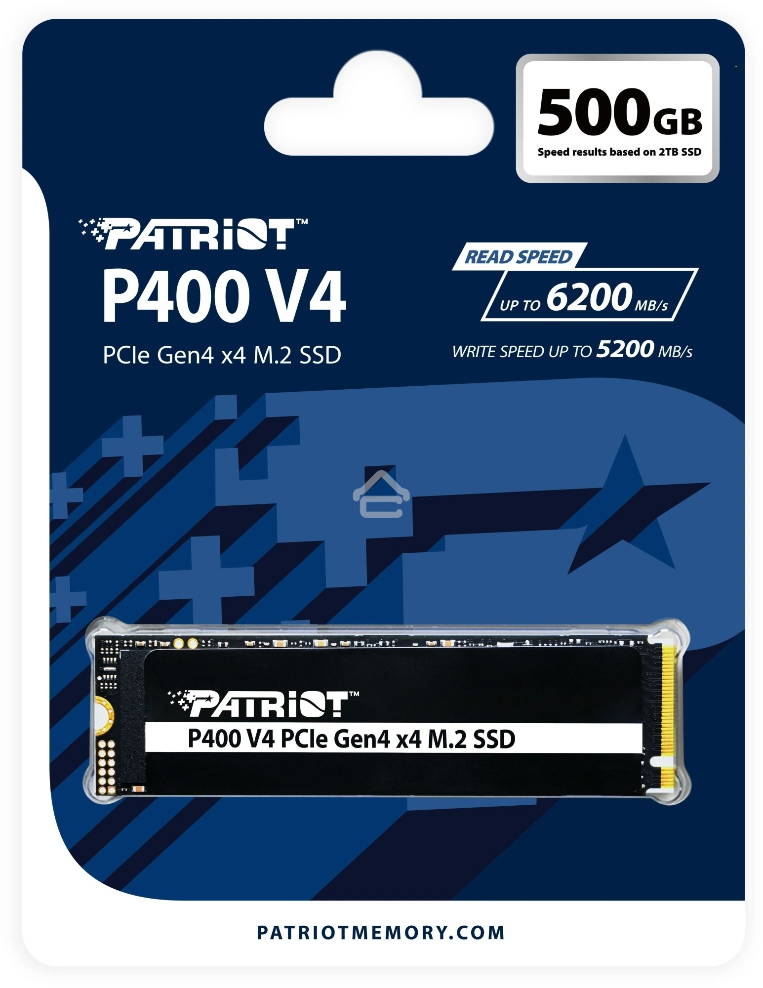 Накопитель SSD Patriot M.2 2280 500Gb 5000/3000MBs