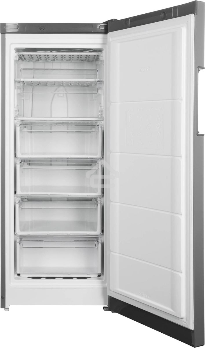 Морозильная камера Indesit DSZ 4150 G, серебристый, 214 л, 6 ящиков