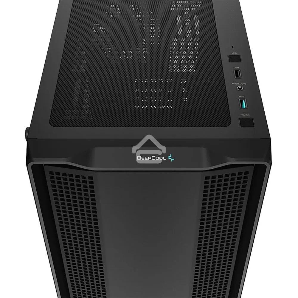 Компьютерный корпус DeepCool CC360 ARGb (R-CC360-BKAPM3-G-1) (mATX, без БП, 2xUSB, с окном)