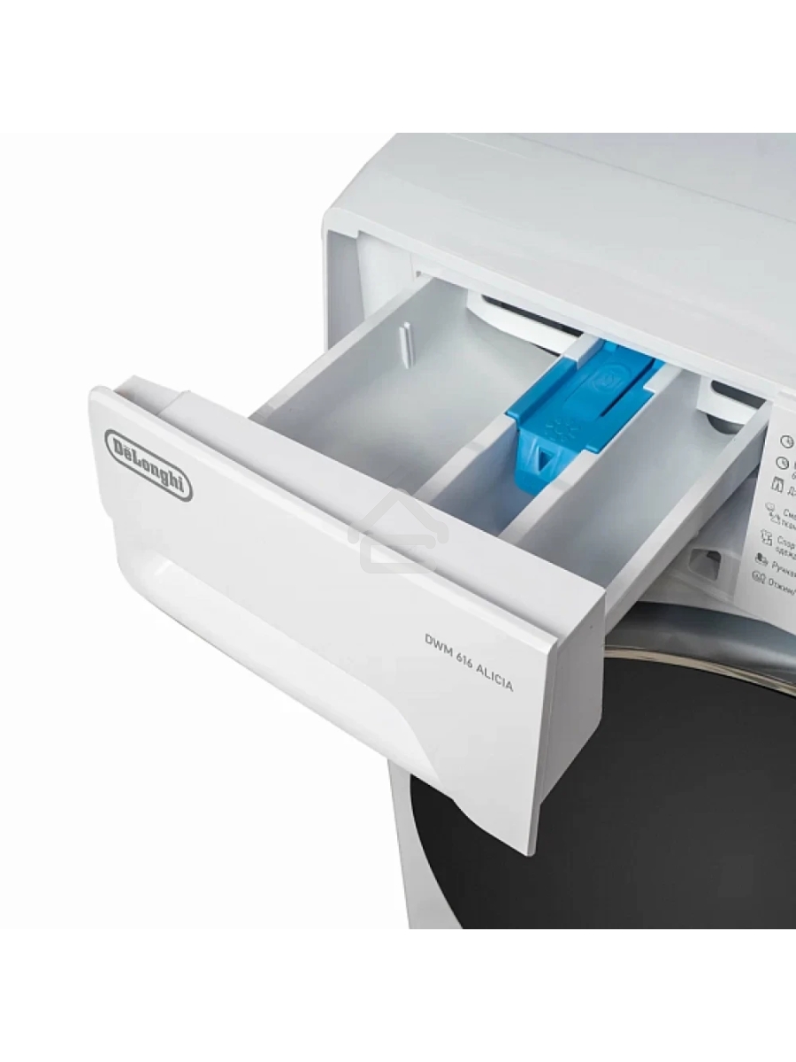 Стиральная машина DeLonghi DWM 616 ALICIA белый, загрузка фронтальная 6 кг, 1000 об/мин., класс: А