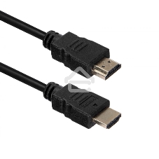 Кабель ACD-DHHM1-50B HDMI 1.4, Golden Plated,19m/19m, черный, 5м (742200)