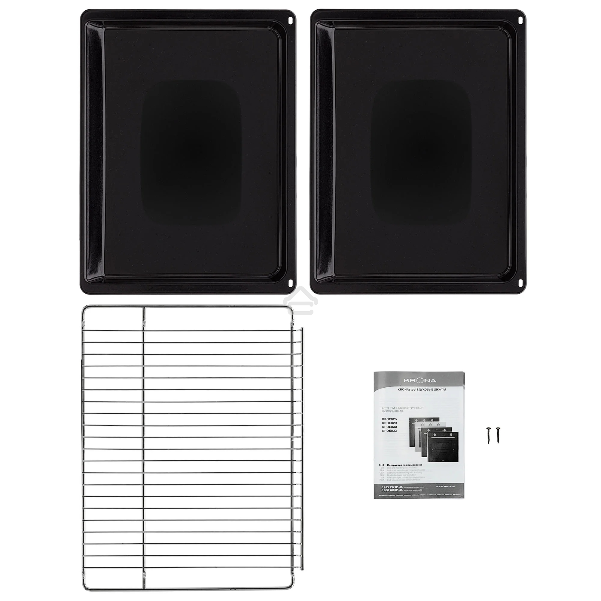 Духовой шкаф электрический Krona BIRNE 60 BL, встраиваемый