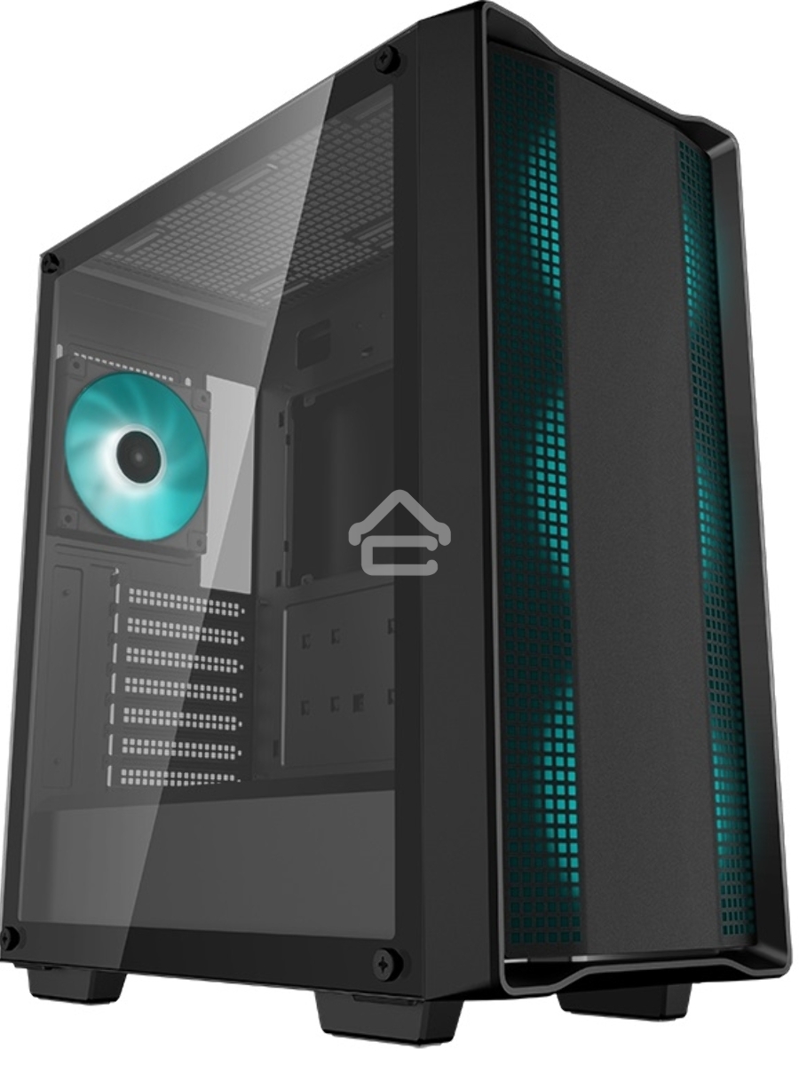 Компьютерный корпус Deepcool CC560 V2 черный без БП ATX 4x120mm 1xUSB2.0 1xUSB3.0 audio bott PSU