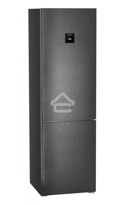 Холодильник Liebherr CNBDC 573I-22 001 черная нержавеющая сталь двухкамерный 266/94л морозилка снизу