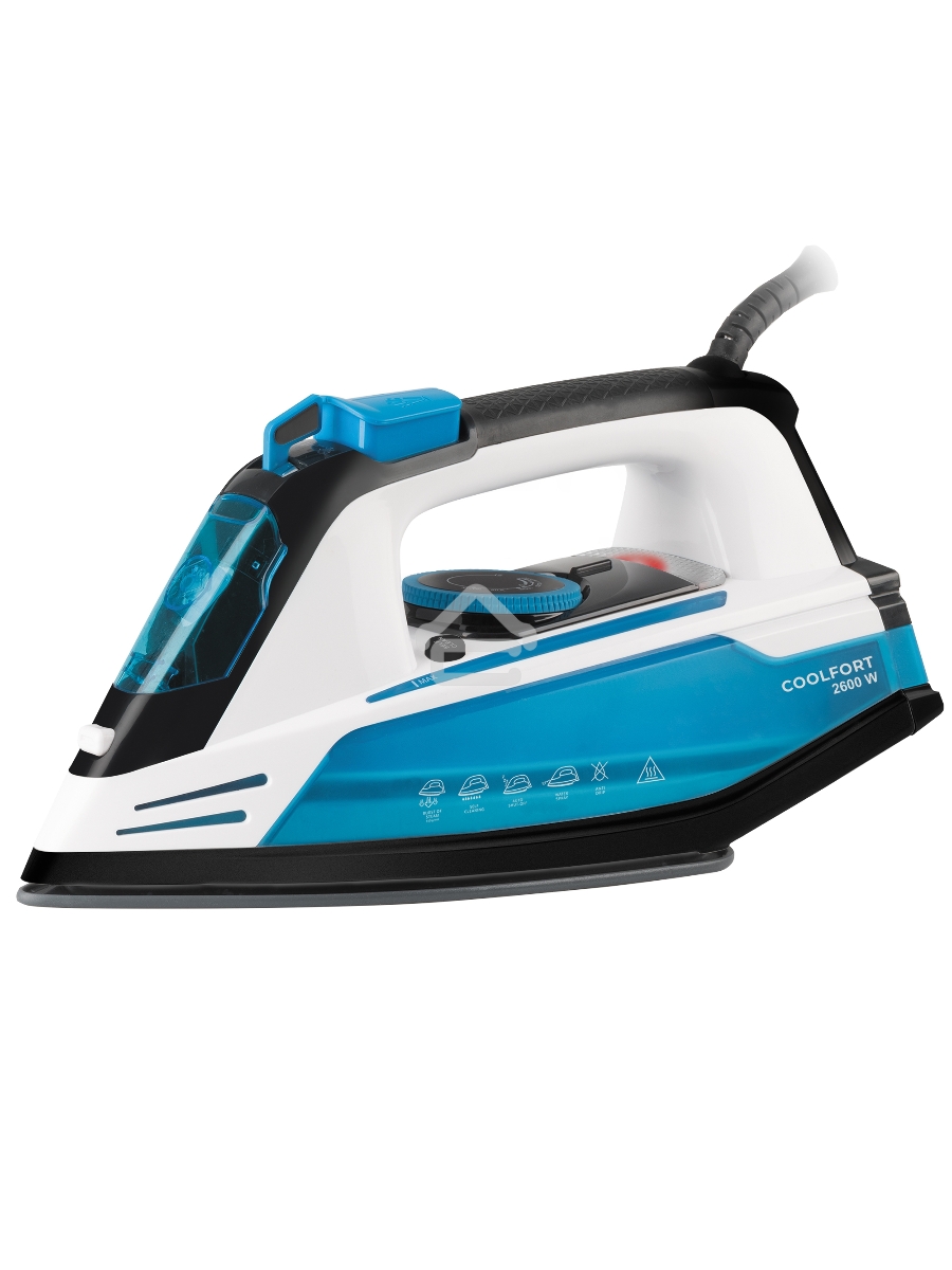 Утюг Coolfort CF-3400 2600Вт синий/белый