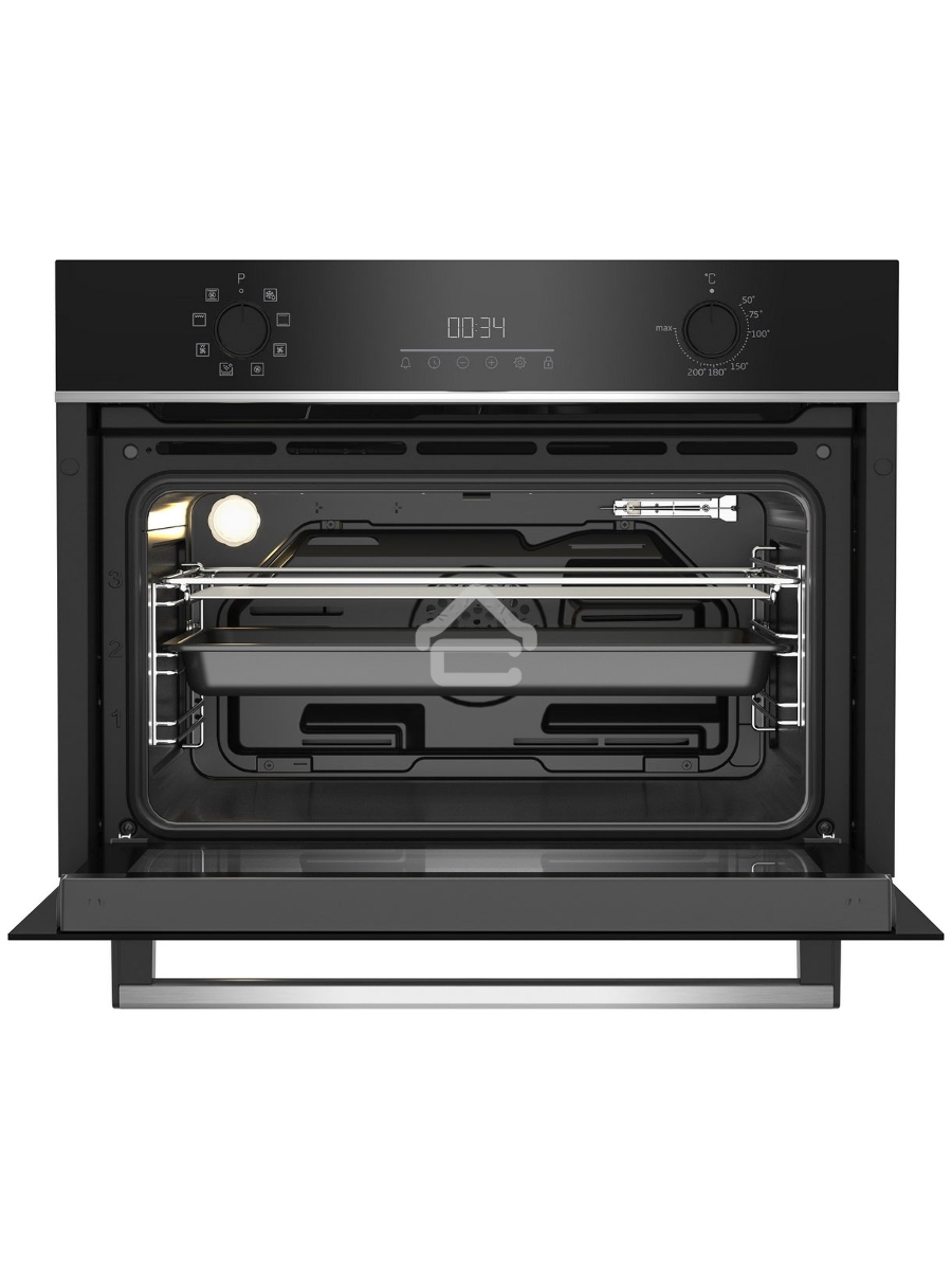 Духовой шкаф электрический Beko BBCM13300X, черный/серебристый