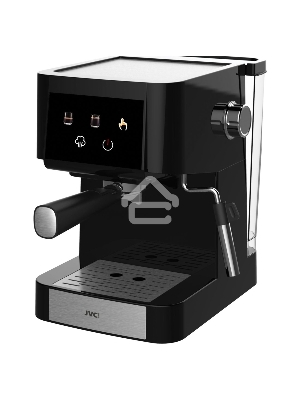 Кофеварка рожковая JVC JK-CF40 чёрный, исп. кофе - молотый, 1.5 л, 950 Вт, 20 Бар