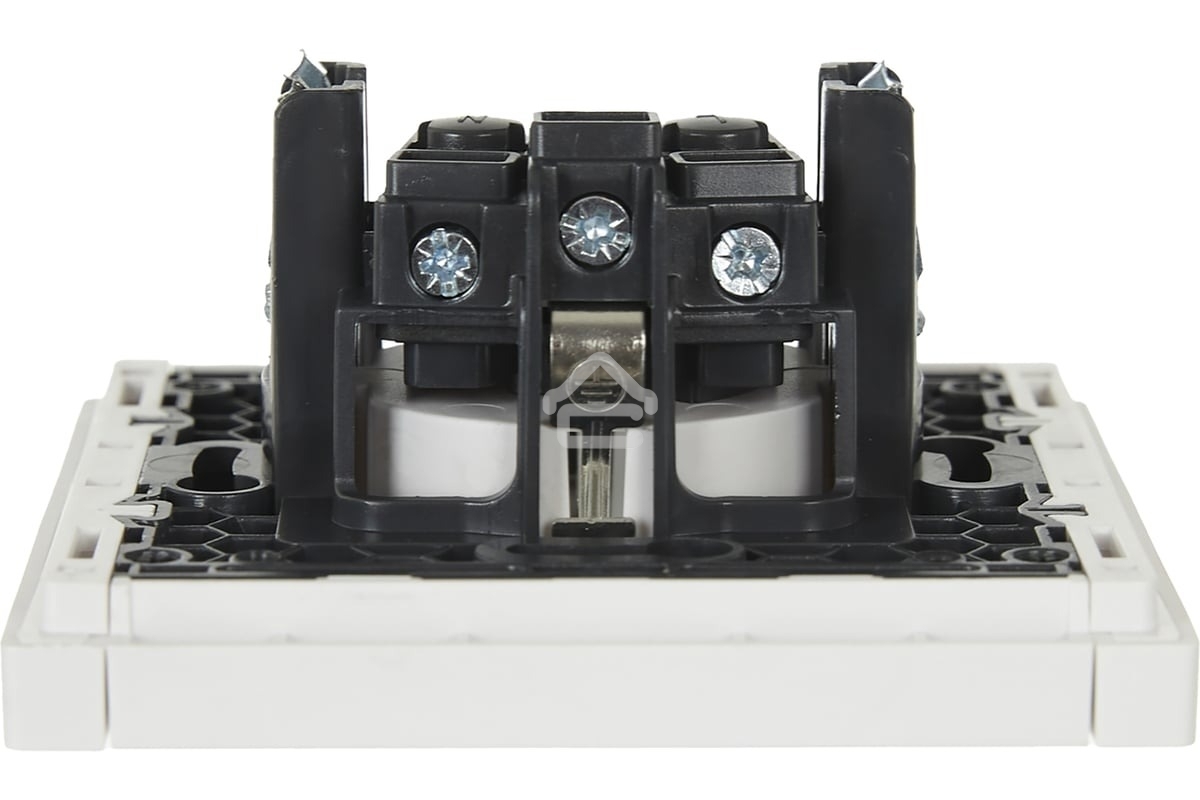 Розетка СП FORTE&PIANO FP216 16А с заземл. без защ. шторок винт. крепл. белый IEK FP-R11-16-K01