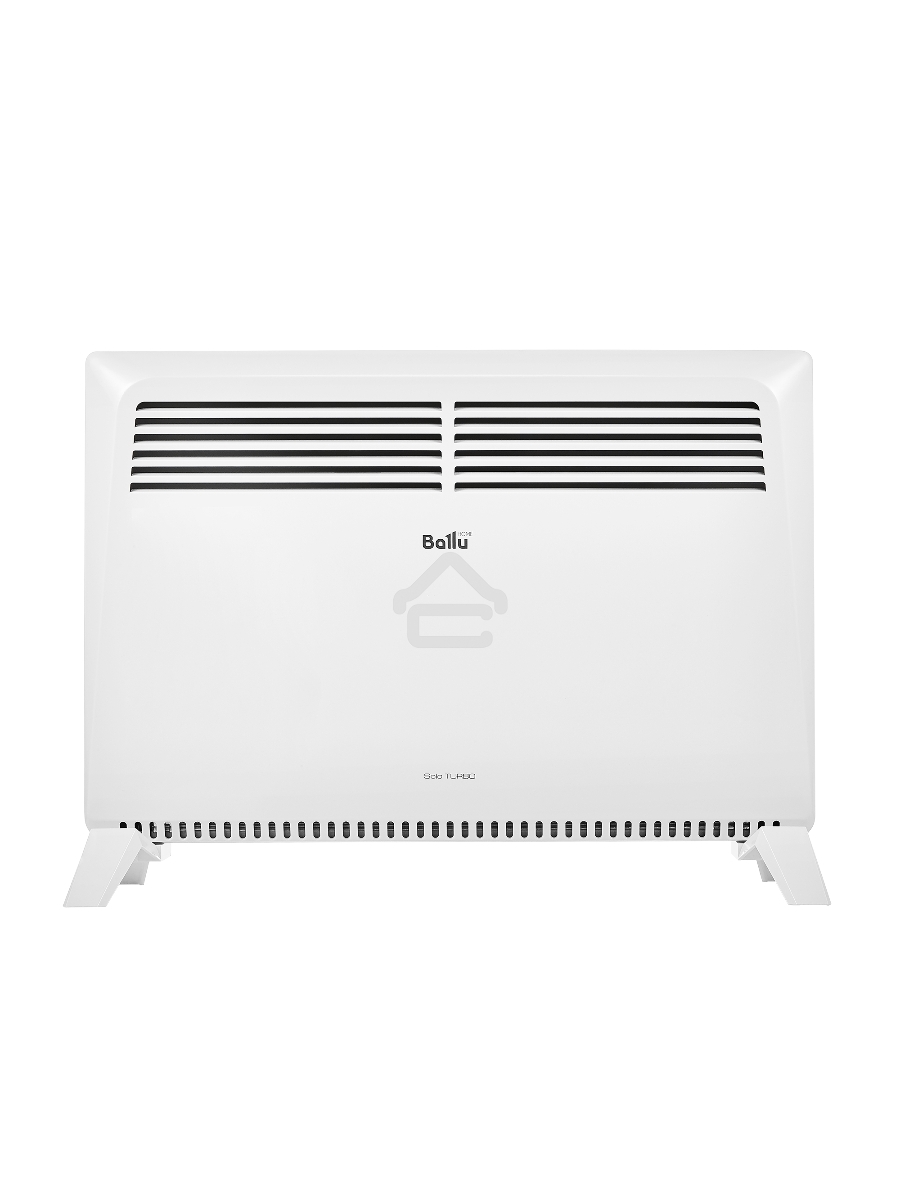 Конвектор Ballu Solo Turbo BEC/SMT-2000 + Кронштейн CWM-02, белый, 2000 Вт, 25 м2, термостат