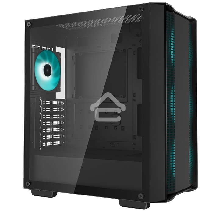 Компьютерный корпус Deepcool CC560 V2 черный без БП ATX 4x120мм 1xUSB 2.0 1xUSB 3.0 audio bott PSU