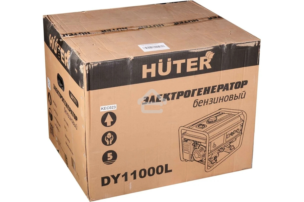 Электрогенератор бензиновый Huter DY11000L, 9 кВт, 91 дБ, 84.7 кг