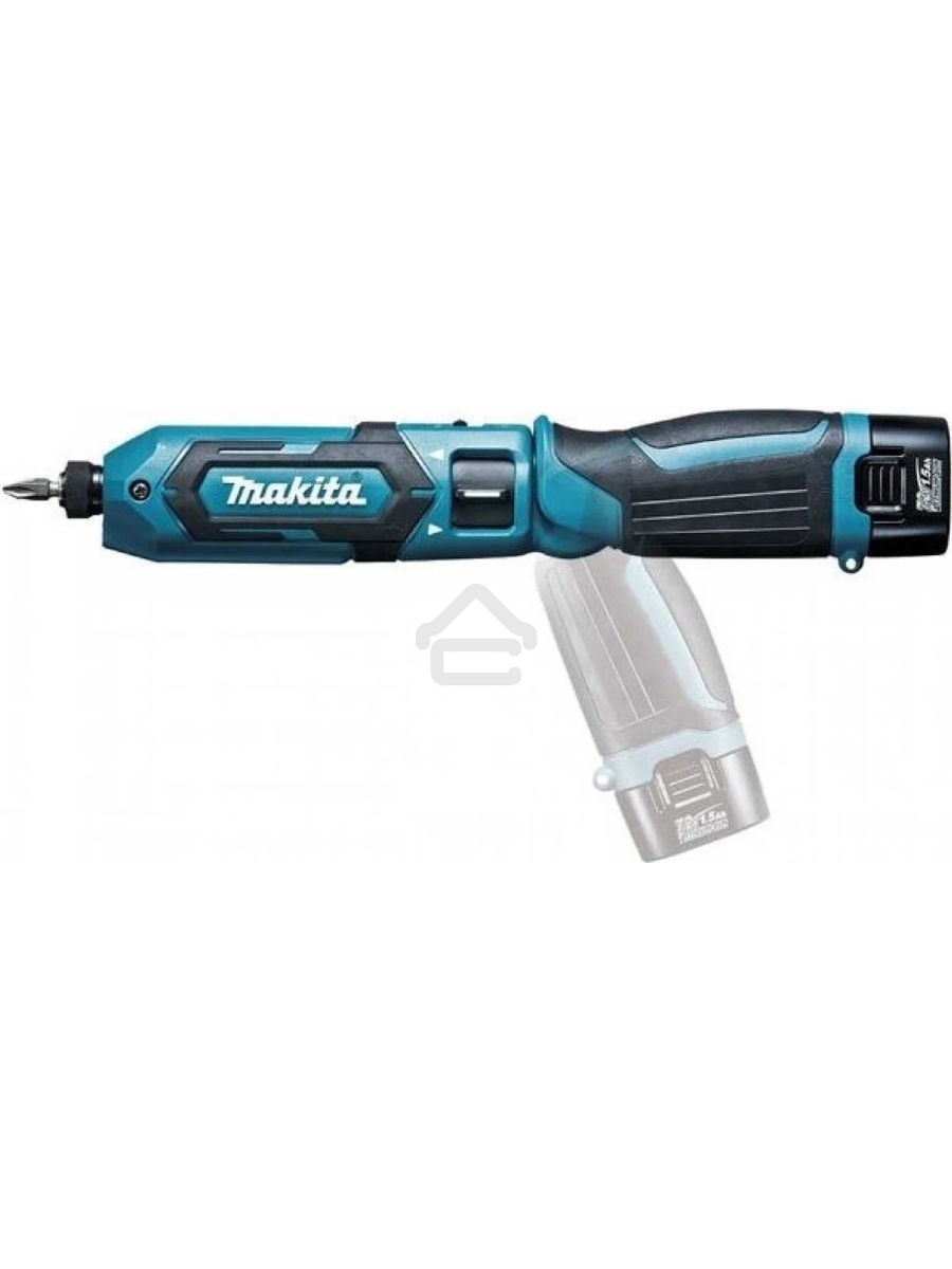 Отвертка MAKITA TD022DSEак уд 7.2В 2х1Ач Li-Ion 2450об/м 25Нм 1/4'' 0.56кг сумка подсветка