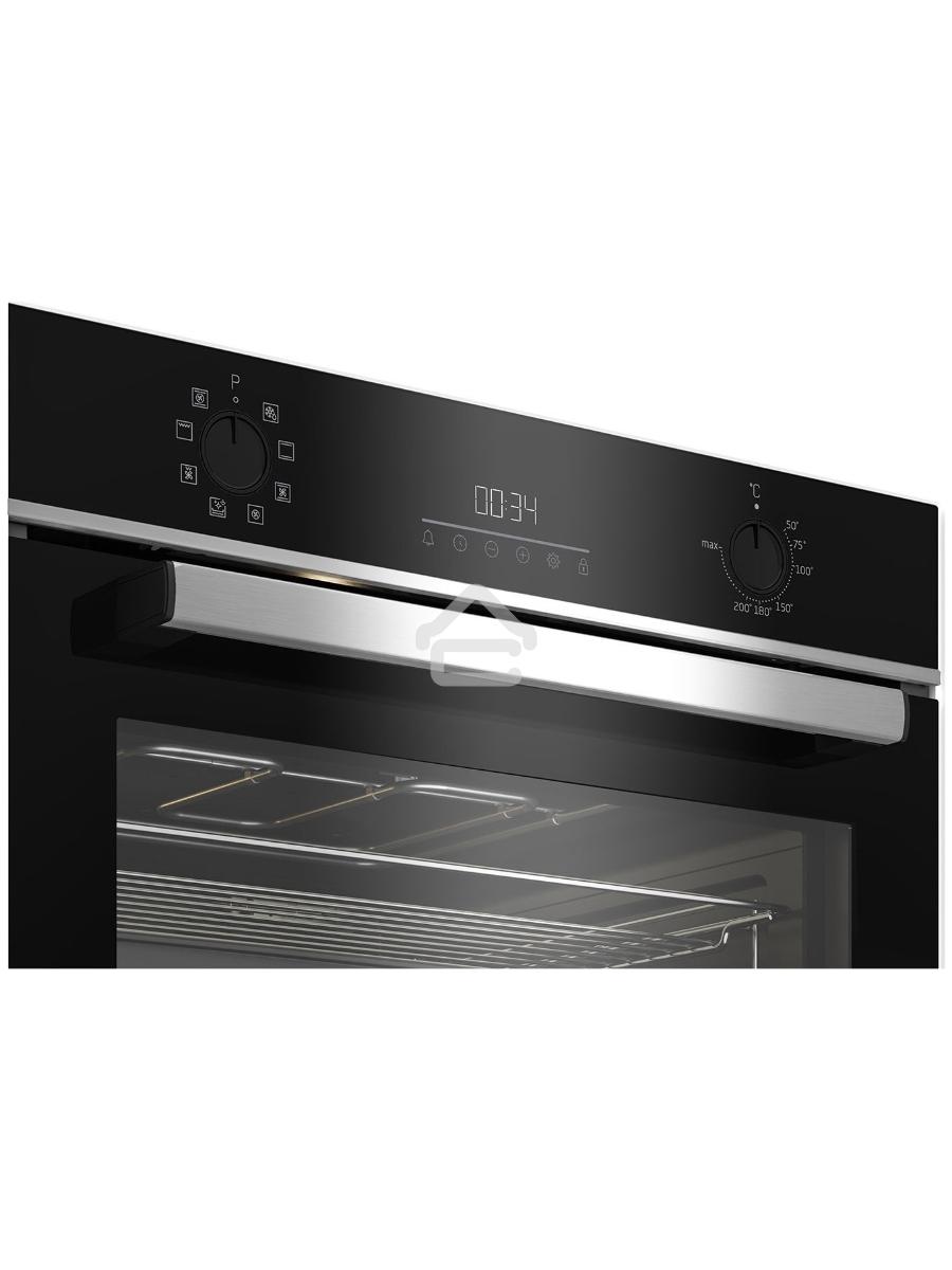 Духовой шкаф электрический Beko BBCM13300X, черный/серебристый