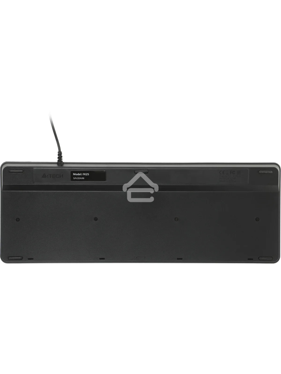 Клавиатура A4Tech Fstyler FK25 проводная, USB, черный/серый