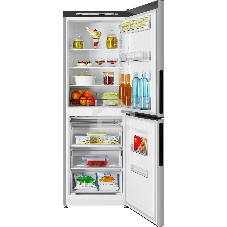 Холодильник Atlant 4612-181 серебристый двухкамерный 182/119л морозилка снизу