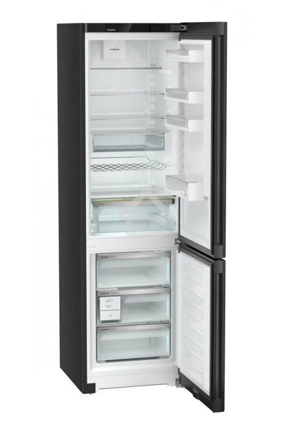 Холодильник Liebherr CNBDC 573I-22 001 черная нержавеющая сталь двухкамерный 266/94л морозилка снизу