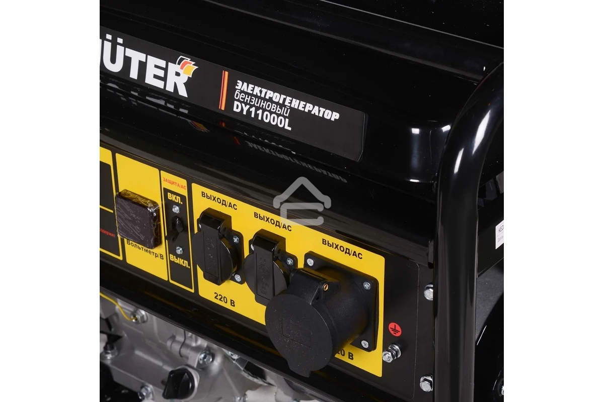 Электрогенератор бензиновый Huter DY11000L, 9 кВт, 91 дБ, 84.7 кг
