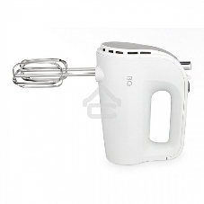 Миксер BQ MX423 White-Steel, Мощность 500 Вт, 5 скоростных режимов, Режим ТУРБО