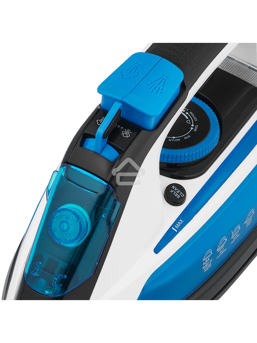 Утюг Coolfort CF-3400 2600Вт синий/белый