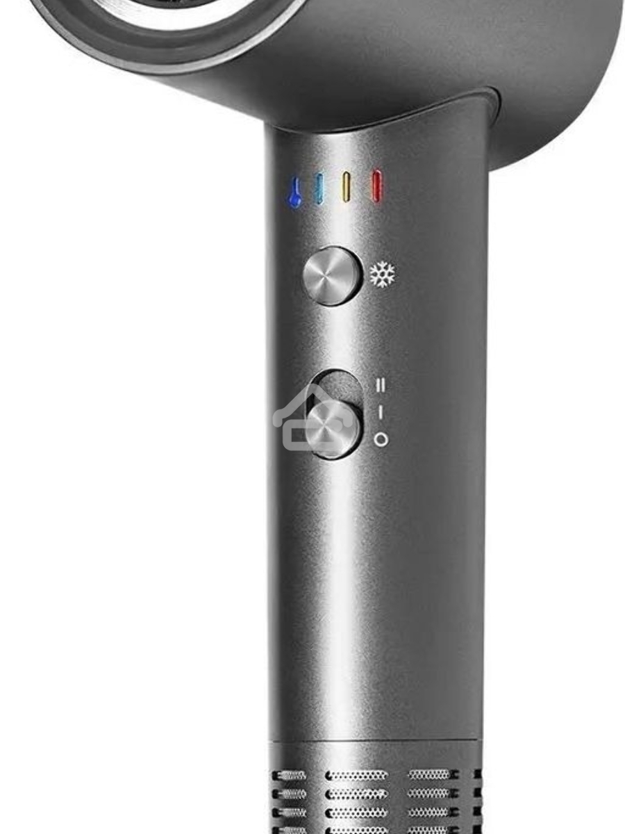 Фен Red Solution RF-510, 1400Вт, серый/серебристый