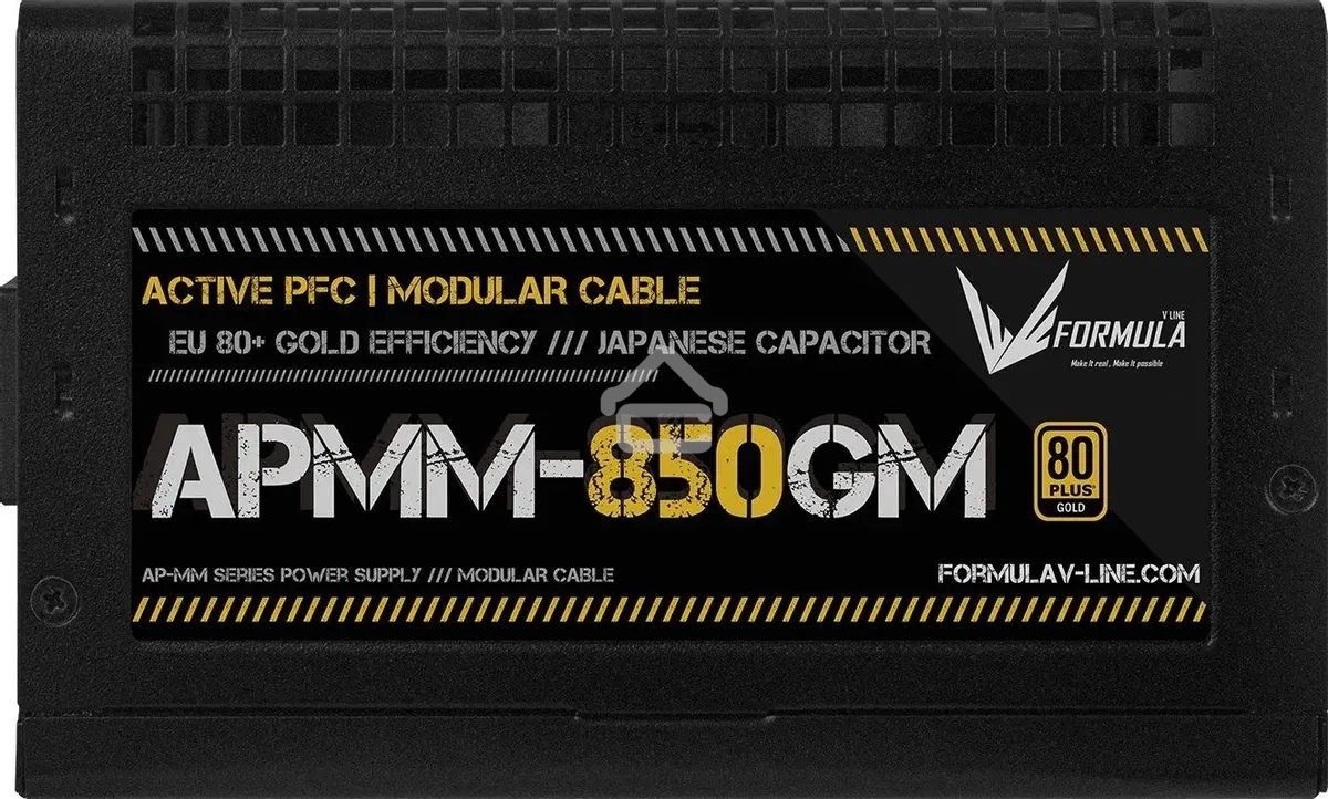 Блок питания Aerocool/Formula ATX 850W APMM-850GM Gen.5 80 PLUS gold (20+4pin) APFC 120мм fan 8xSATA Cab Manag RTL