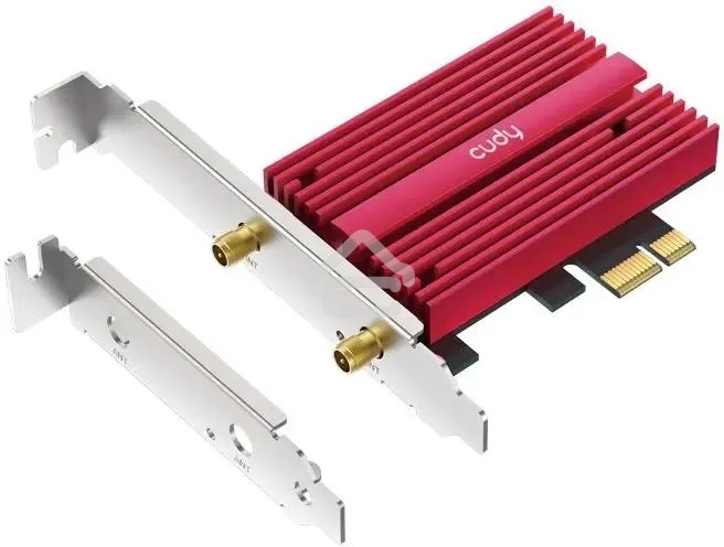 Сетевой адаптер Wi-Fi + Bluetooth Cudy WE4000 АХ5400 PCI Express (ант.внеш.съем) 1ант.