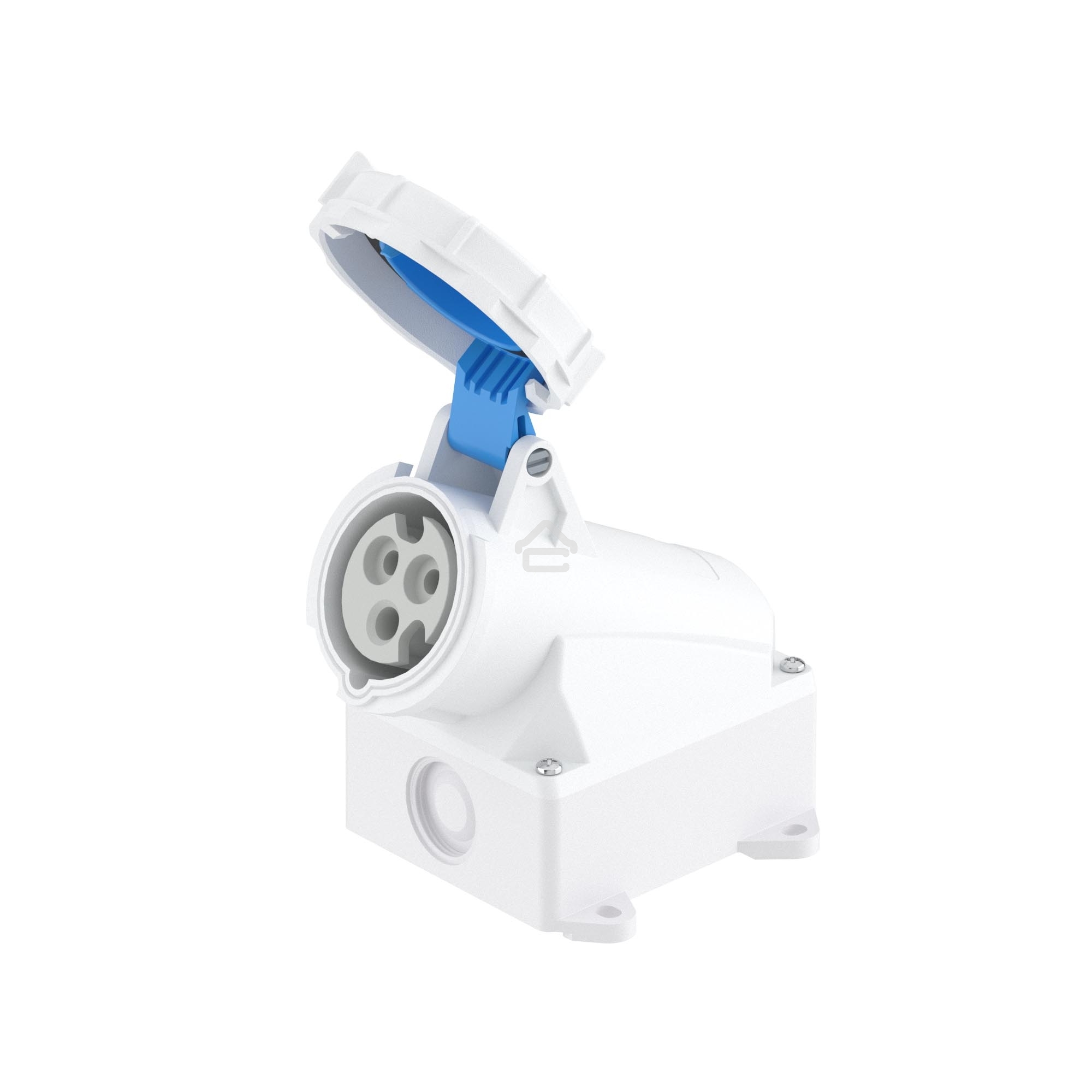 Розетка наружная DKC DIS5181653T 16А 230В 2P+E IP67