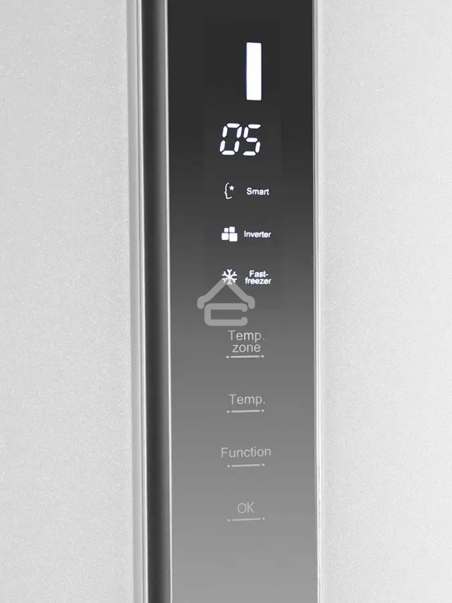Холодильник с инвертором MAUNFELD MFF177NFW Slim Inverter