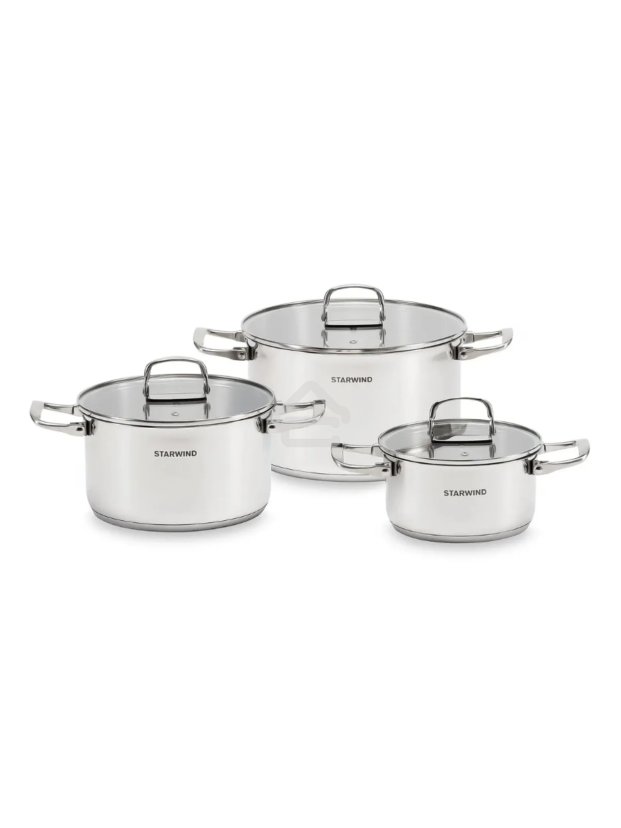 Набор кастрюль Starwind Chef Compact 6 предметов (SW-CH3006)