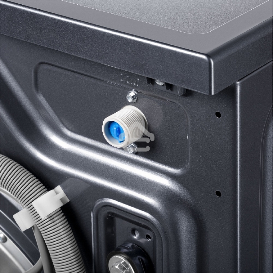 Стирально-сушильная машина Maunfeld MFWD14106SB03 темно-серебристый, загрузка фронтальная 10 кг, 1400 об/мин., класс: В