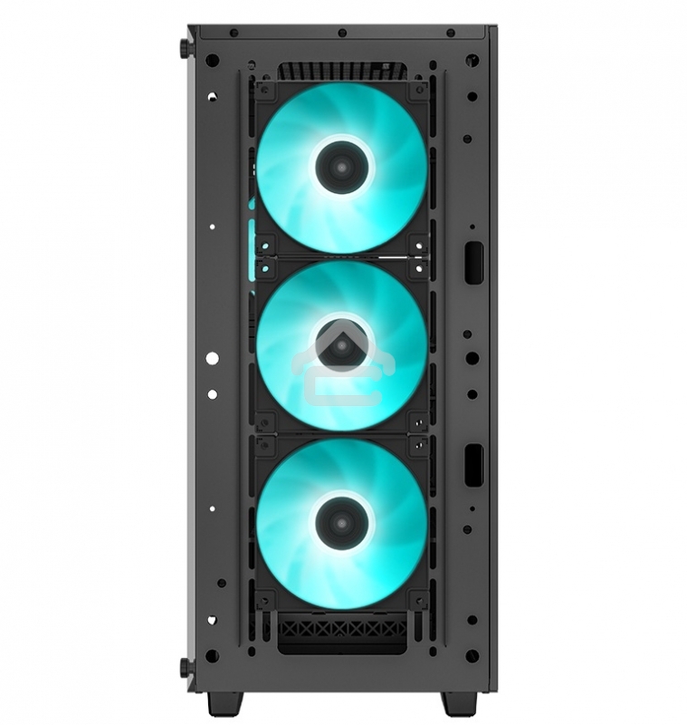 Компьютерный корпус Deepcool CC560 V2 черный без БП ATX 4x120мм 1xUSB 2.0 1xUSB 3.0 audio bott PSU