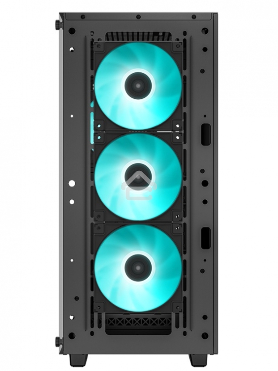 Компьютерный корпус Deepcool CC560 V2 черный без БП ATX 4x120mm 1xUSB2.0 1xUSB3.0 audio bott PSU