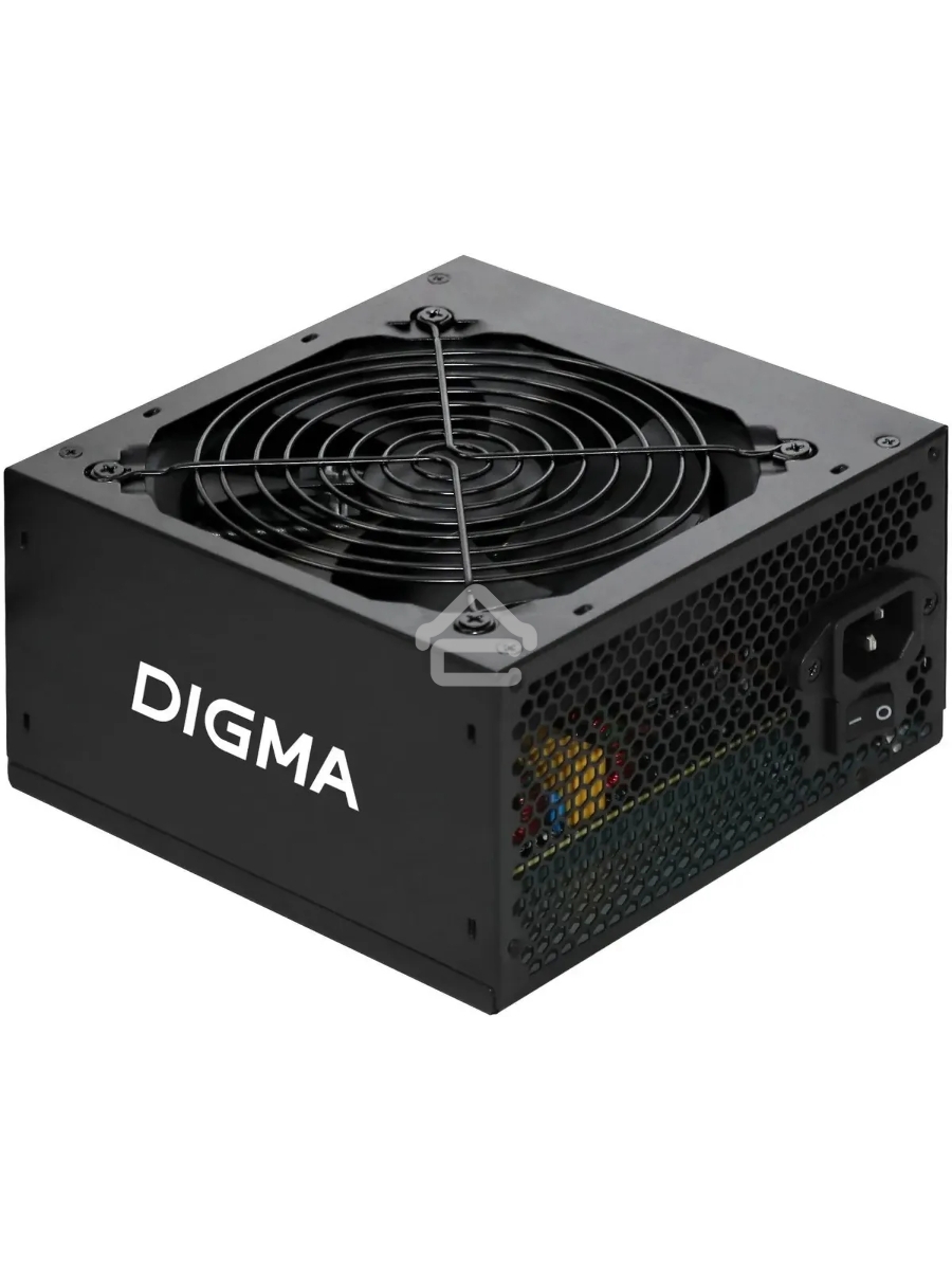 Блок питания Digma DPSU-450W RTL, 450Вт, 120мм, черный