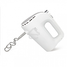 Миксер BQ MX423 White-Steel, Мощность 500 Вт, 5 скоростных режимов, Режим ТУРБО