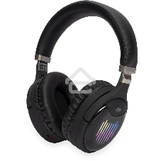 Гарнитура накладные Digma BT-16 черный беспроводные bluetooth оголовье