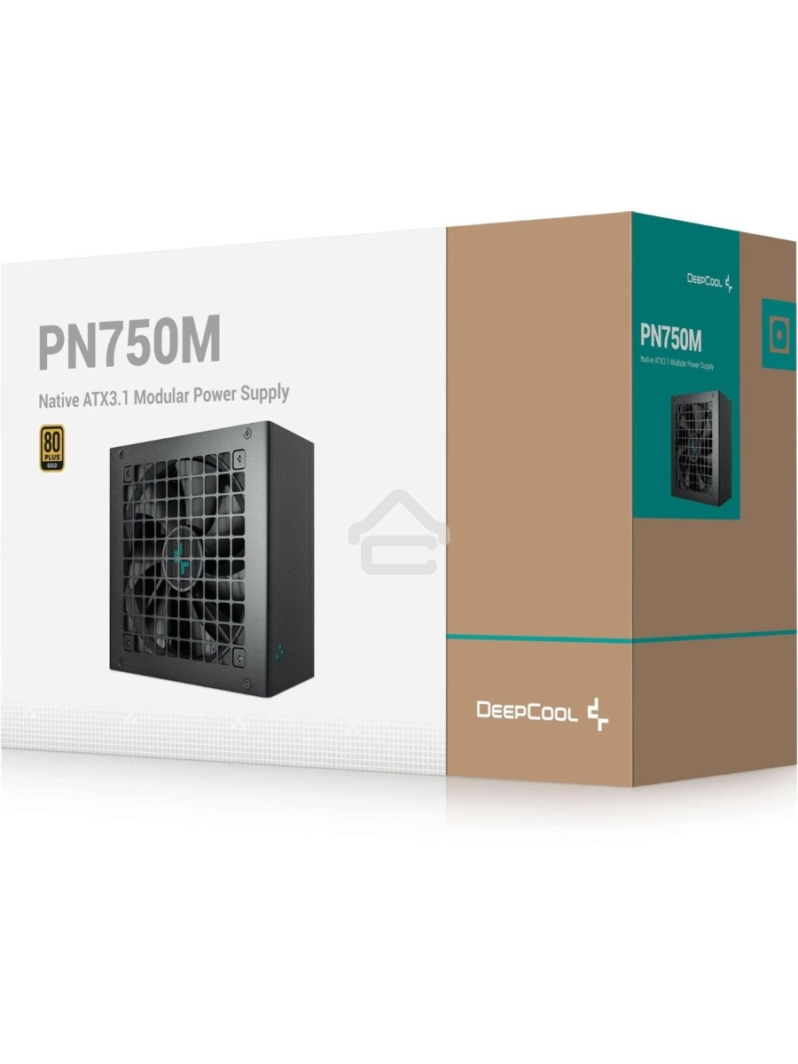Блок питания Deepcool / GamerStorm PN750M V2 Gen.5, 750Вт, 80 PLUS Gold, 120мм, черный